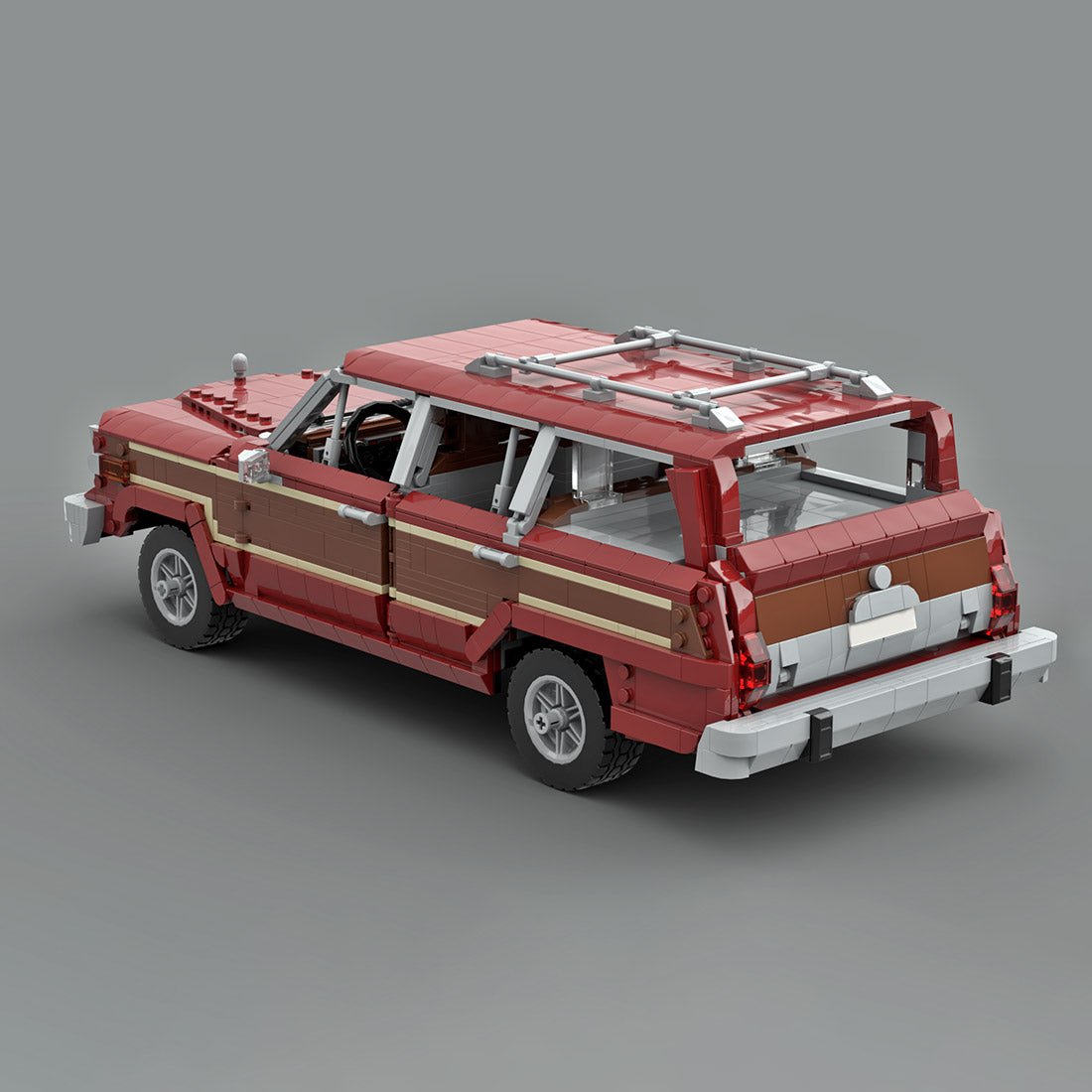 MOC - 154446 Jeep Grand Wagoneer - Skyler White's car Building Blocks - LesDiy - Building Blocks