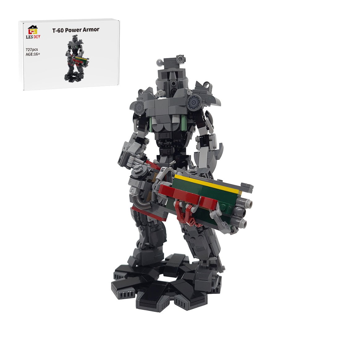 MOC - 154933 T - 60 Power Armor - LesDiy -