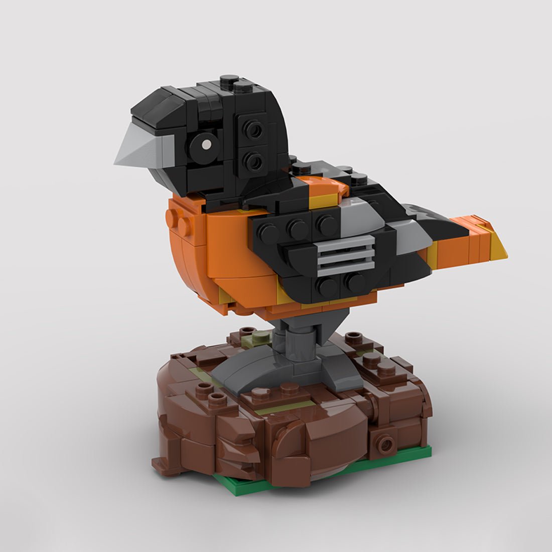 MOC - 155504 American Backyard Birds Building Blocks - LesDiy - Building Blocks