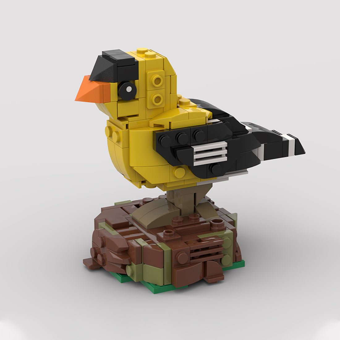 MOC - 155504 American Backyard Birds Building Blocks - LesDiy - Building Blocks