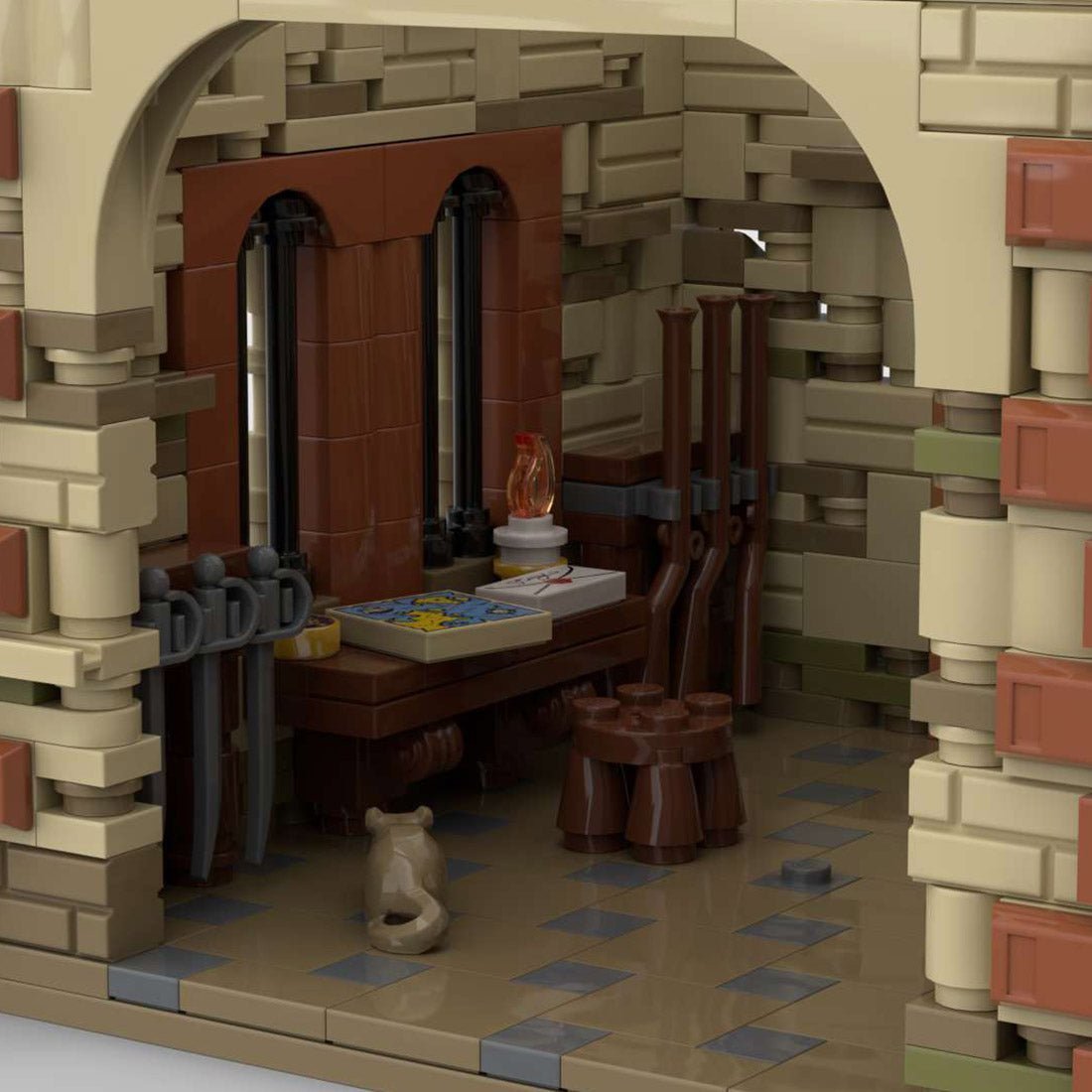 MOC - 156582 Sabre Island - LesDiy -