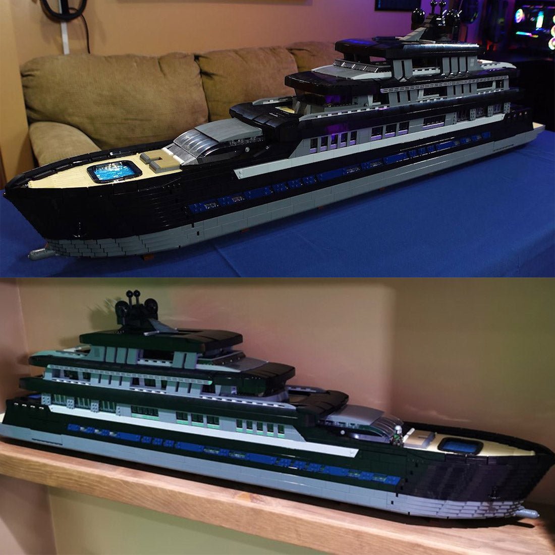 MOC - 157340 Large Luxury Yacht - LesDiy -