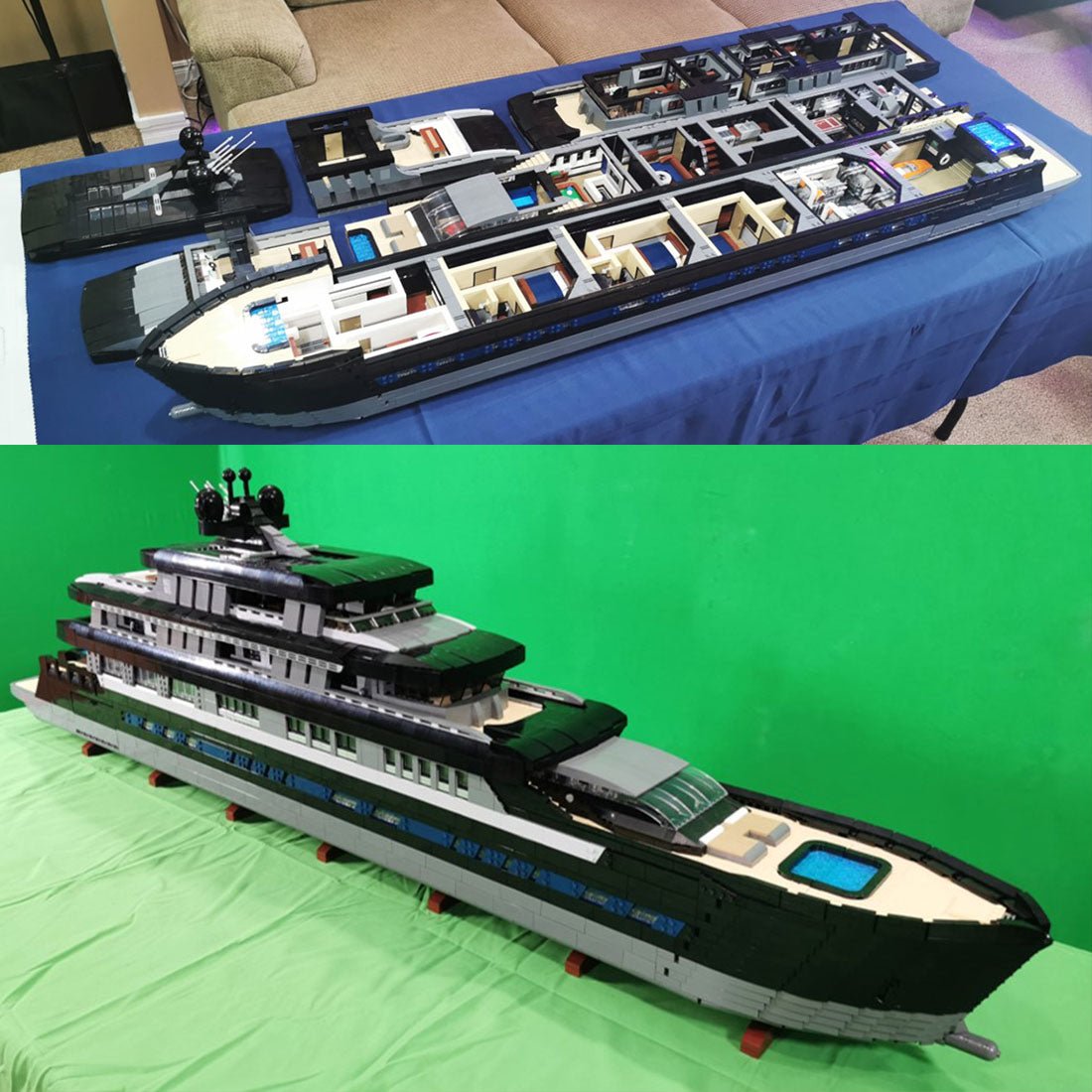 MOC - 157340 Large Luxury Yacht - LesDiy -