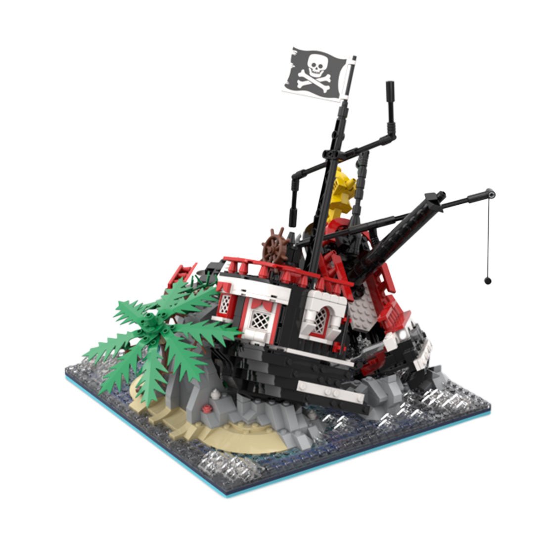 MOC - 159152 Shipwreck Island - LesDiy -