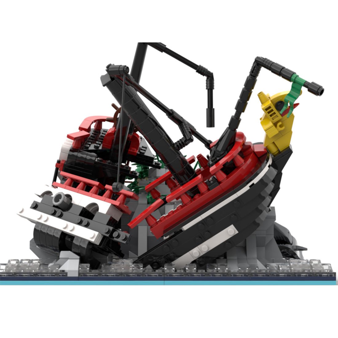 MOC - 159152 Shipwreck Island - LesDiy -
