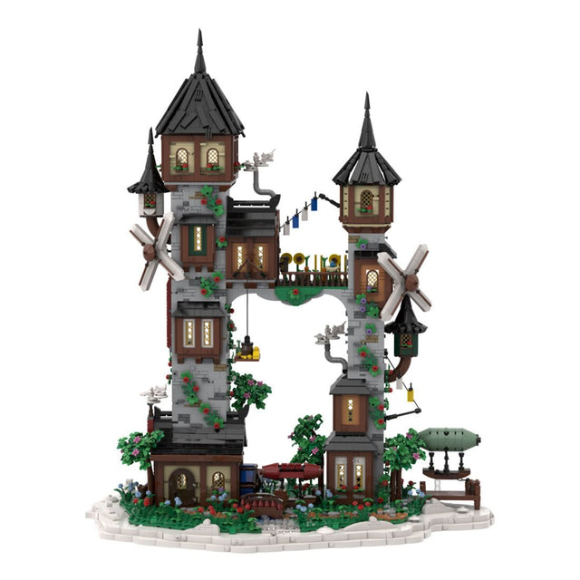 MOC - 159254 Medieval Cloud City - LesDiy