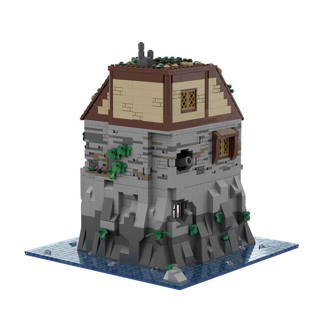 MOC - 159448 Medieval Pirate Island - LesDiy -