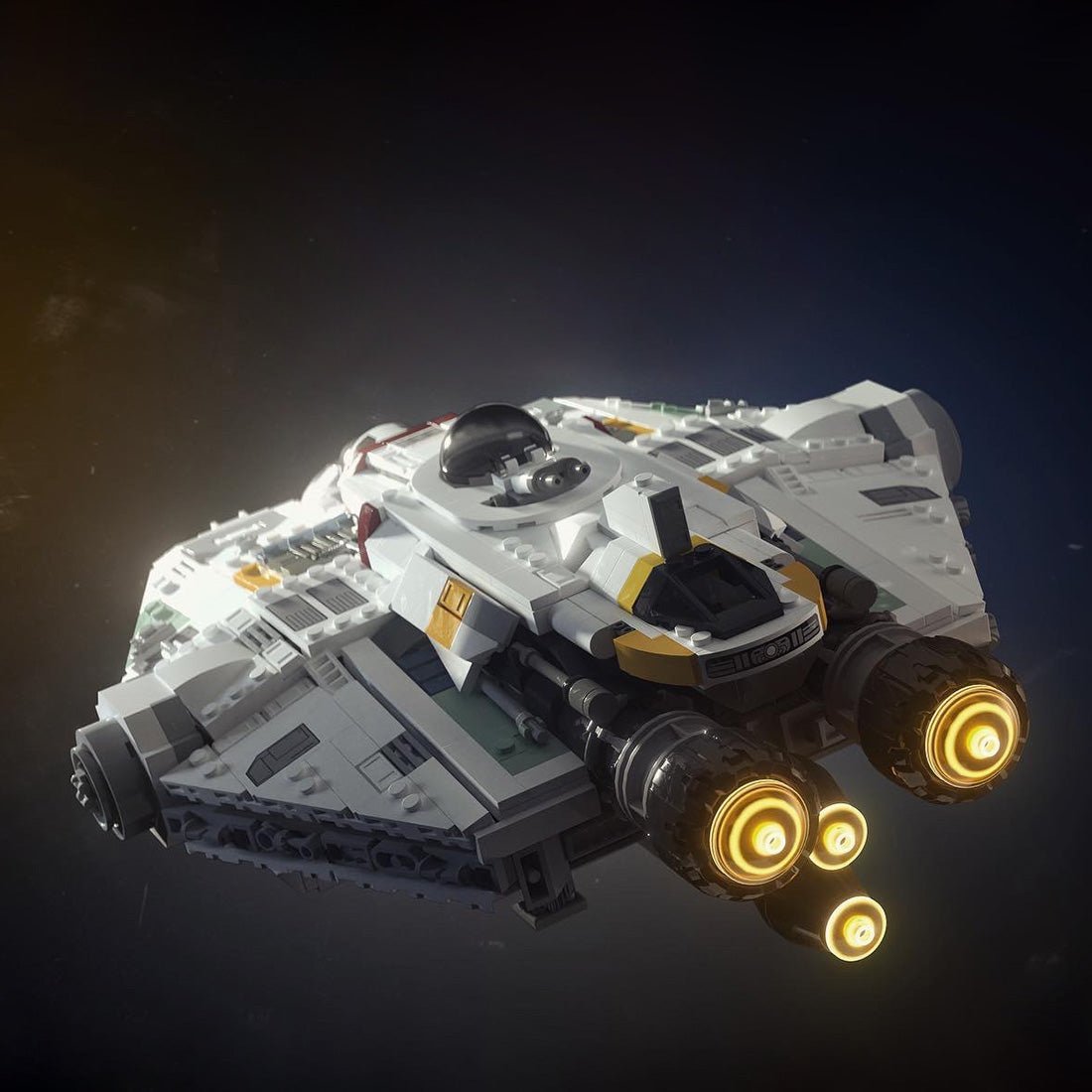 MOC - 159490 Ghost Spaceship - LesDiy -