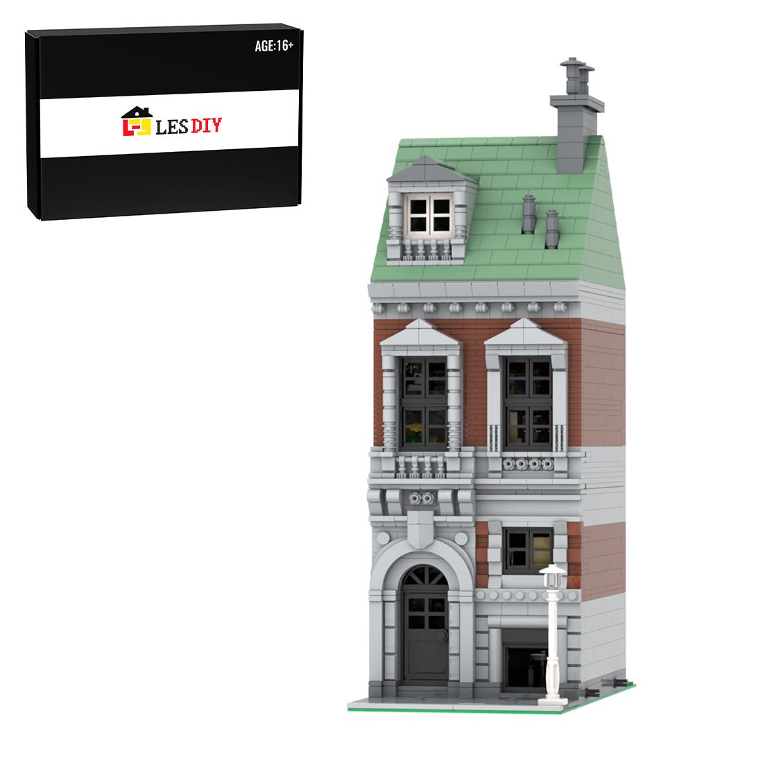 MOC - 159588 Modular Swedish Apartment - LesDiy -