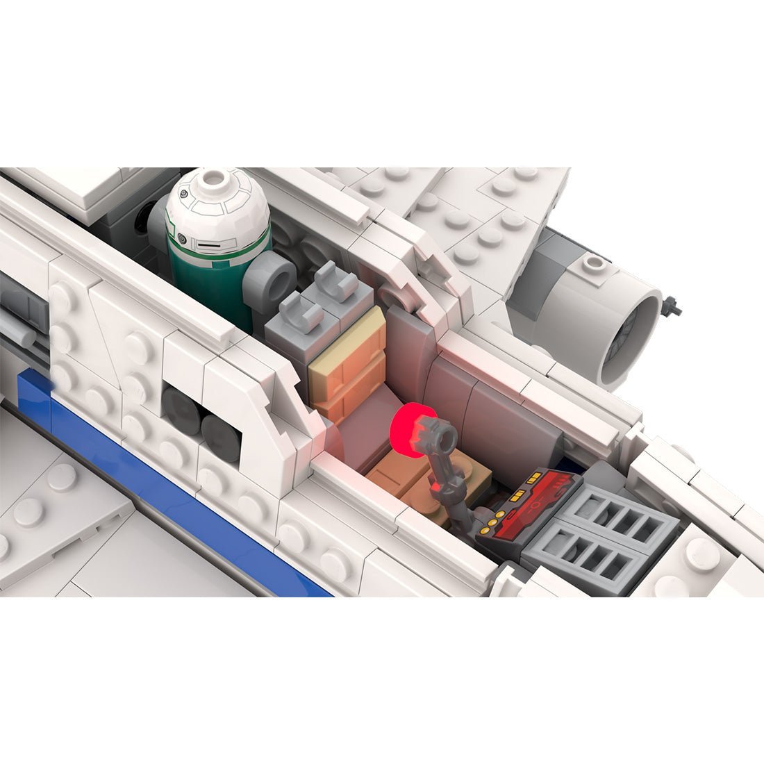 MOC - 159626 SW Ahsoka Republic E - wing Escort Starfighter - LesDiy -