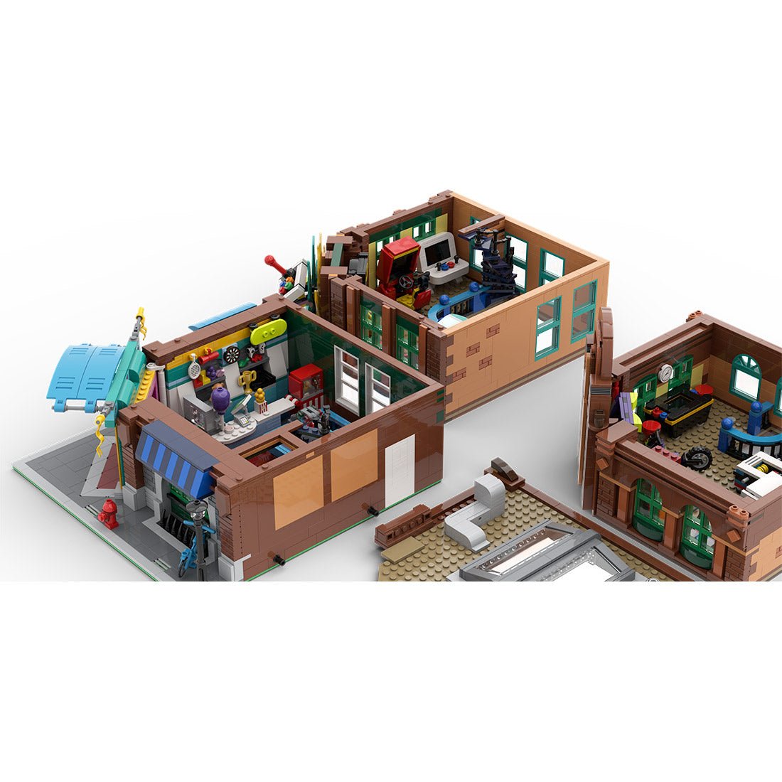 MOC - 159975 The Last Arcade Modular Building Blocks - LesDiy - MOC