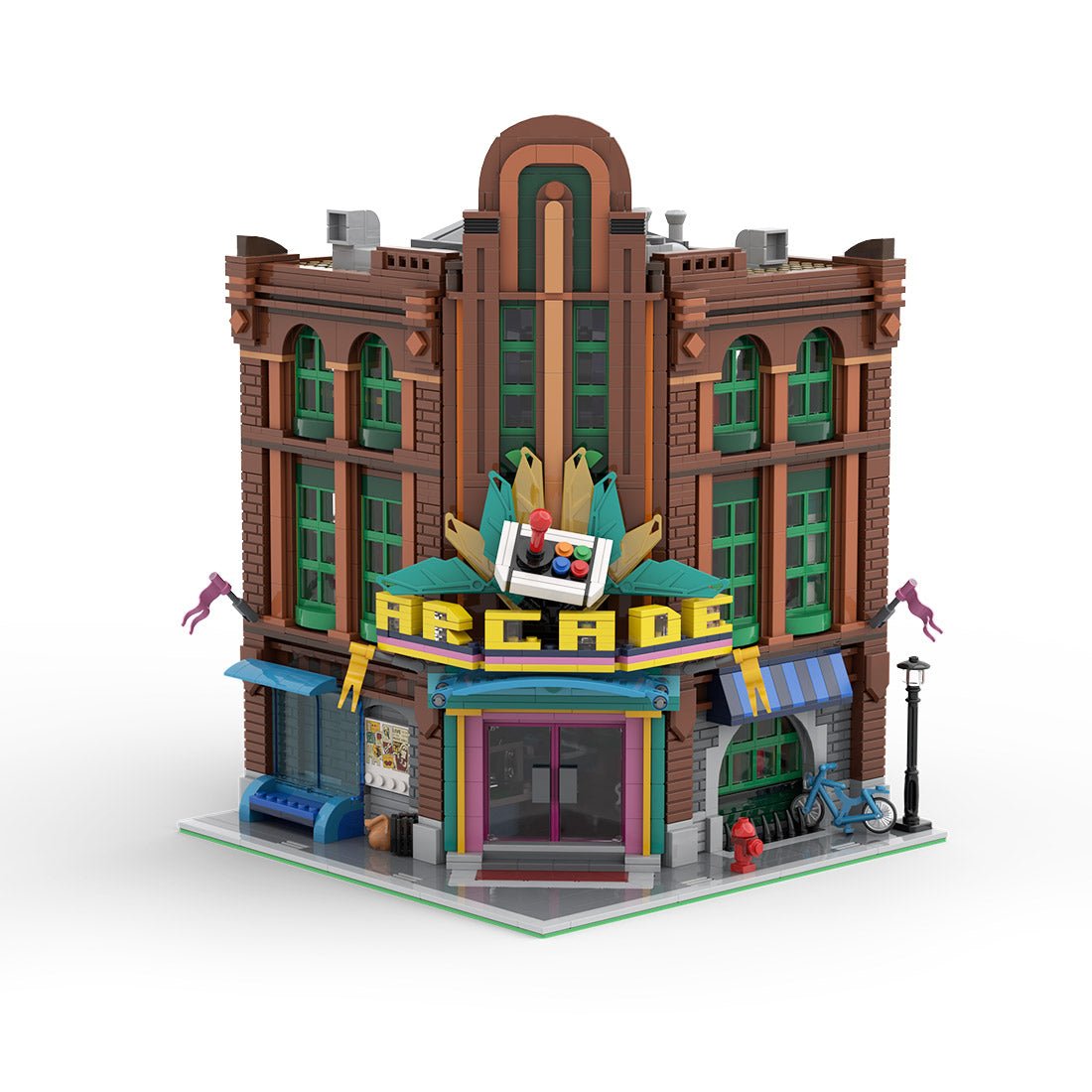 MOC - 159975 The Last Arcade Modular Building Blocks - LesDiy - MOC