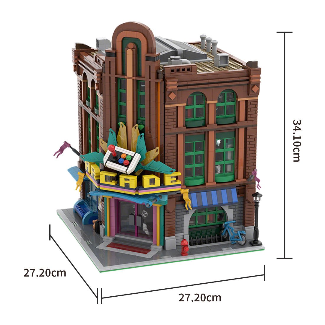 MOC - 159975 The Last Arcade Modular Building Blocks - LesDiy - MOC