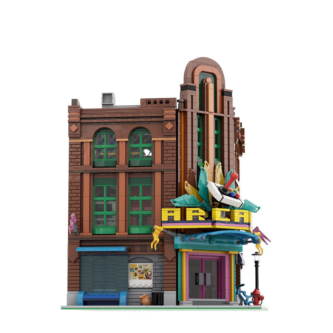 MOC - 159975 The Last Arcade Modular Building Blocks - LesDiy - MOC