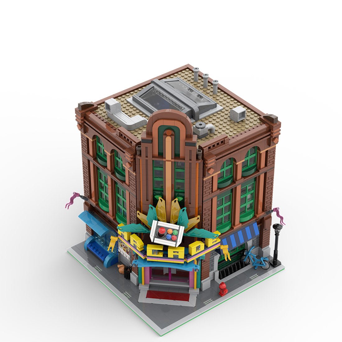 MOC - 159975 The Last Arcade Modular Building Blocks - LesDiy - MOC