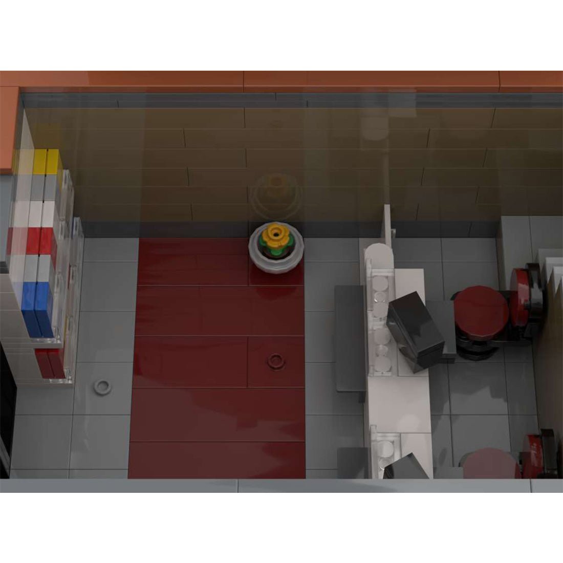 MOC - 160387 Steinbrück Central Railway Station - LesDiy -