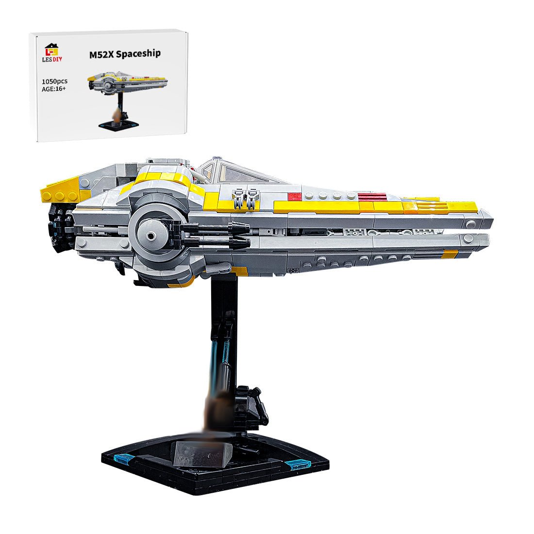 MOC - 161019 M52X U Wing Spaceship - LesDiy -