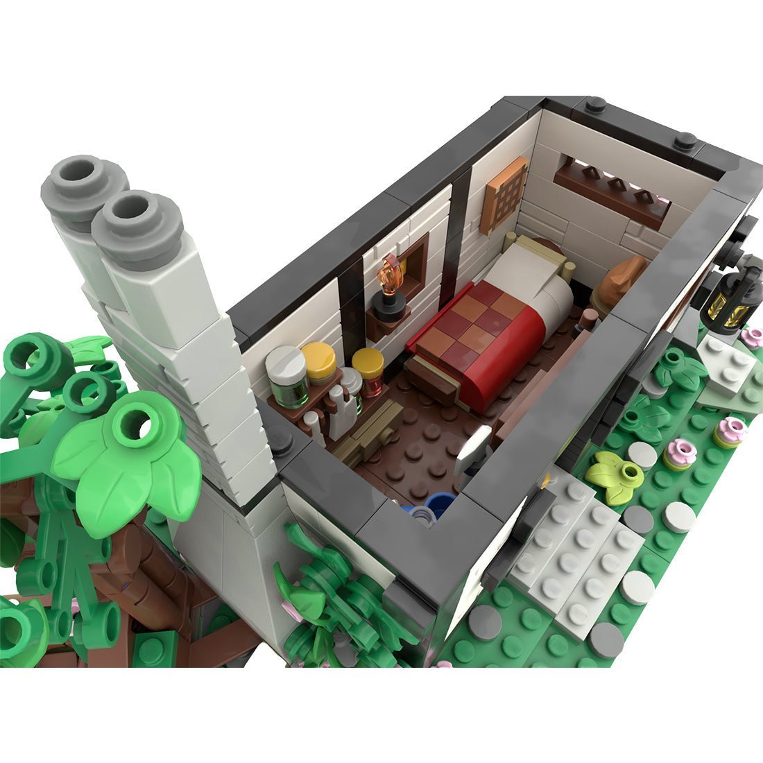 MOC - 161098 Medieval Country house - LesDiy -