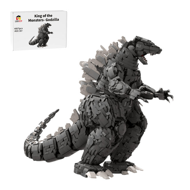 MOC - 161991 Godzilla - King of the Monsters Building Blocks - LesDiy - Building Blocks