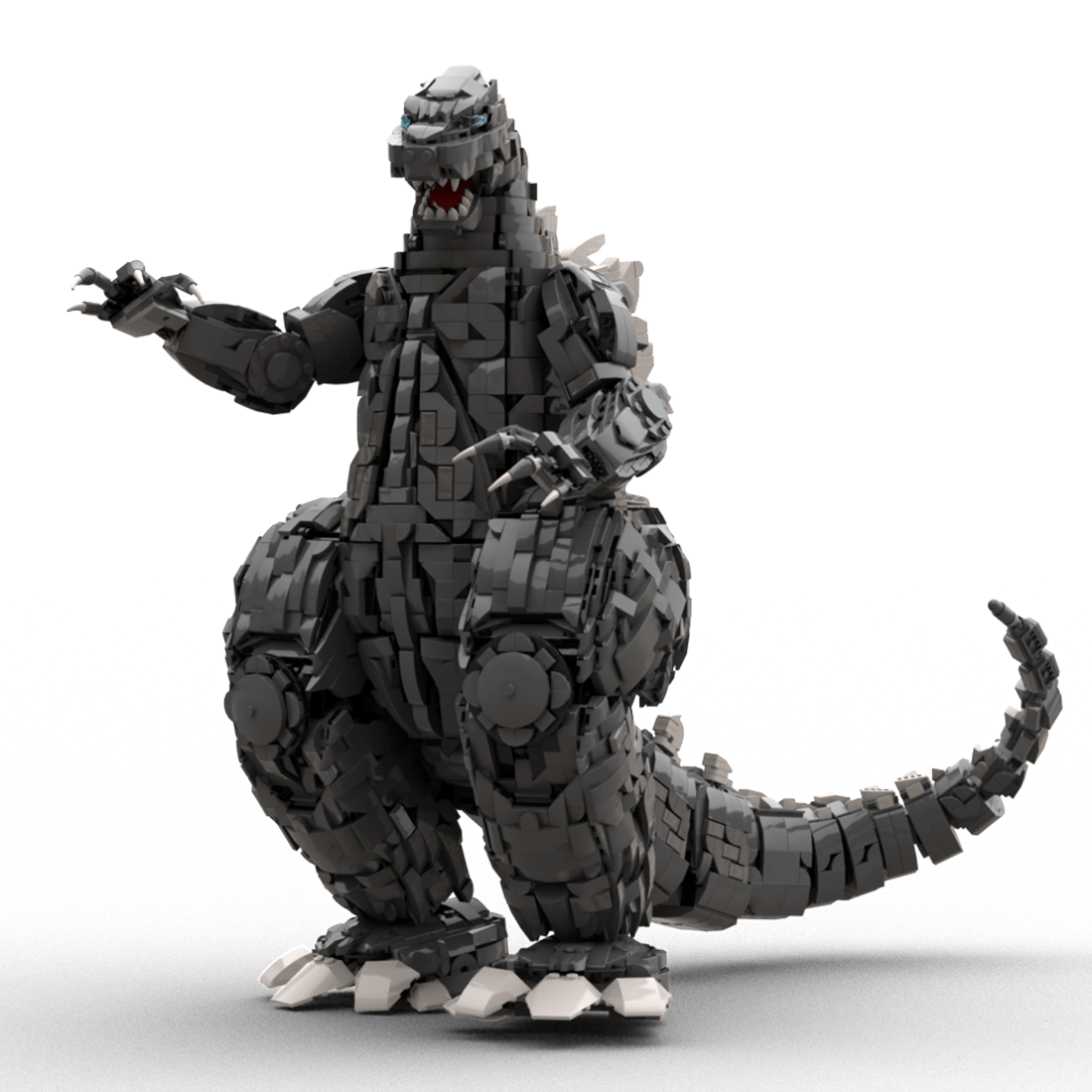 MOC - 161991 Godzilla - King of the Monsters Building Blocks - LesDiy - Building Blocks