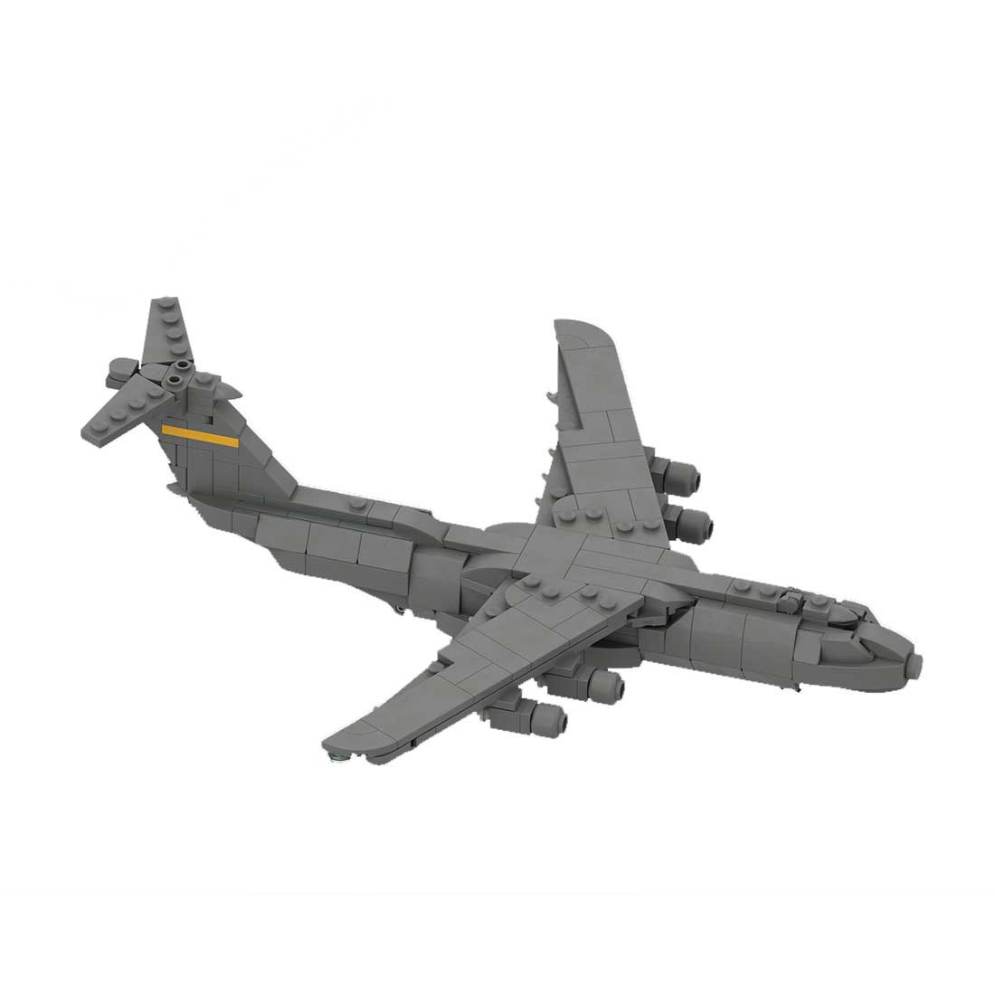 MOC - 163191 Lockheed | C - 5 GALAXY | Cargo - 1:300 Scale Building Blocks - LesDiy -