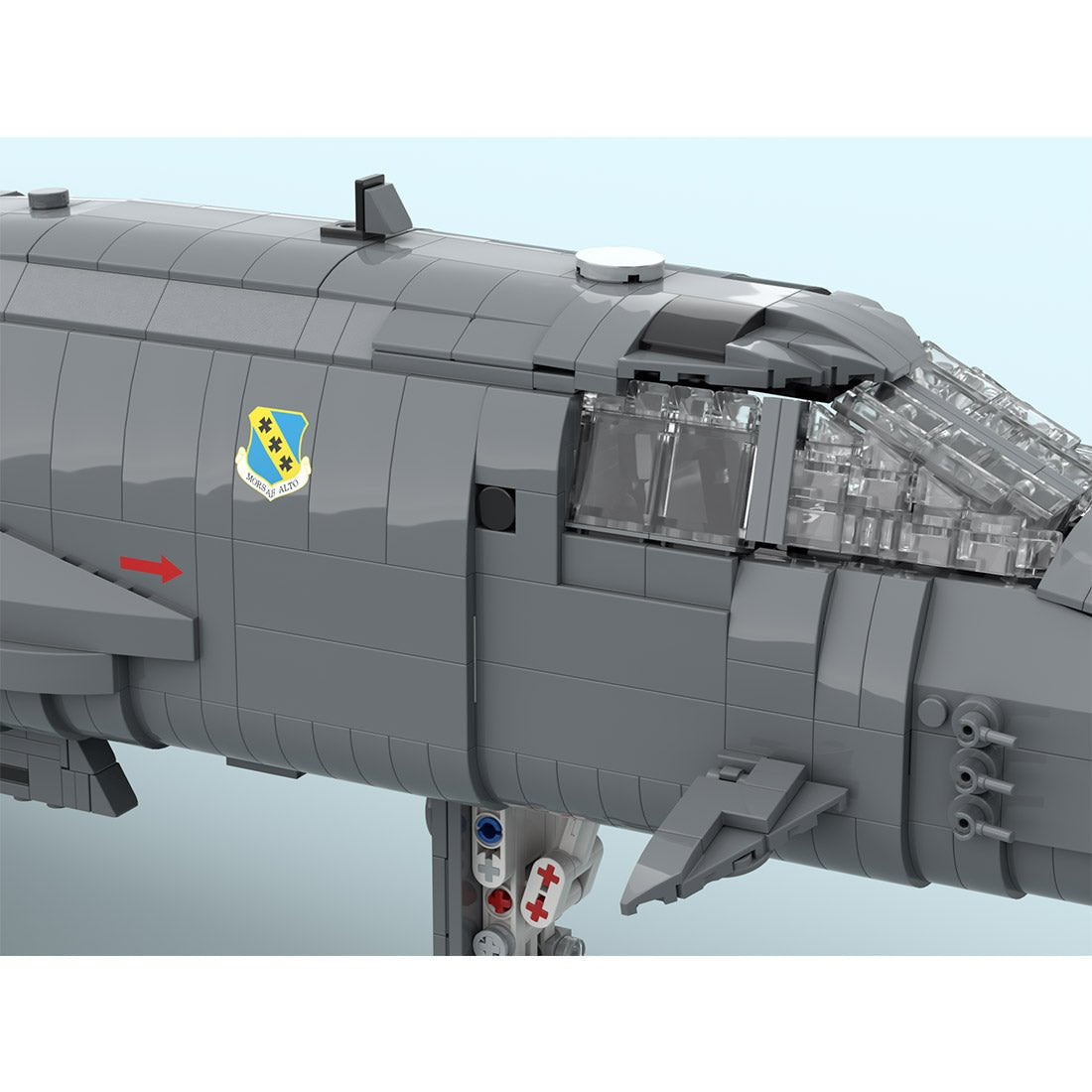 MOC - 163732 Rockwell B - 1 Lancer Building Blocks - LesDiy - Building Blocks