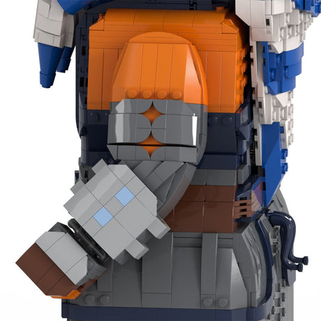 MOC - 163933 Ahsoka Tano Megafigure(with Helmet) - LesDiy