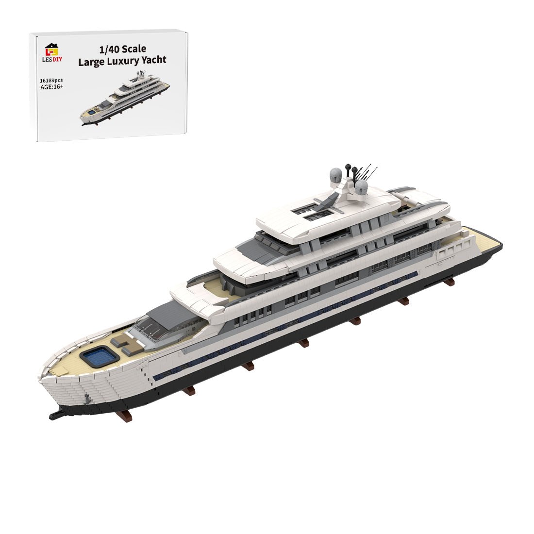 MOC - 164155 Large Luxury Yacht - LesDiy -