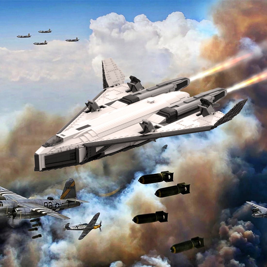 MOC - 164698 Valkyrie SSTO TAV 37B Class Shuttle - LesDiy