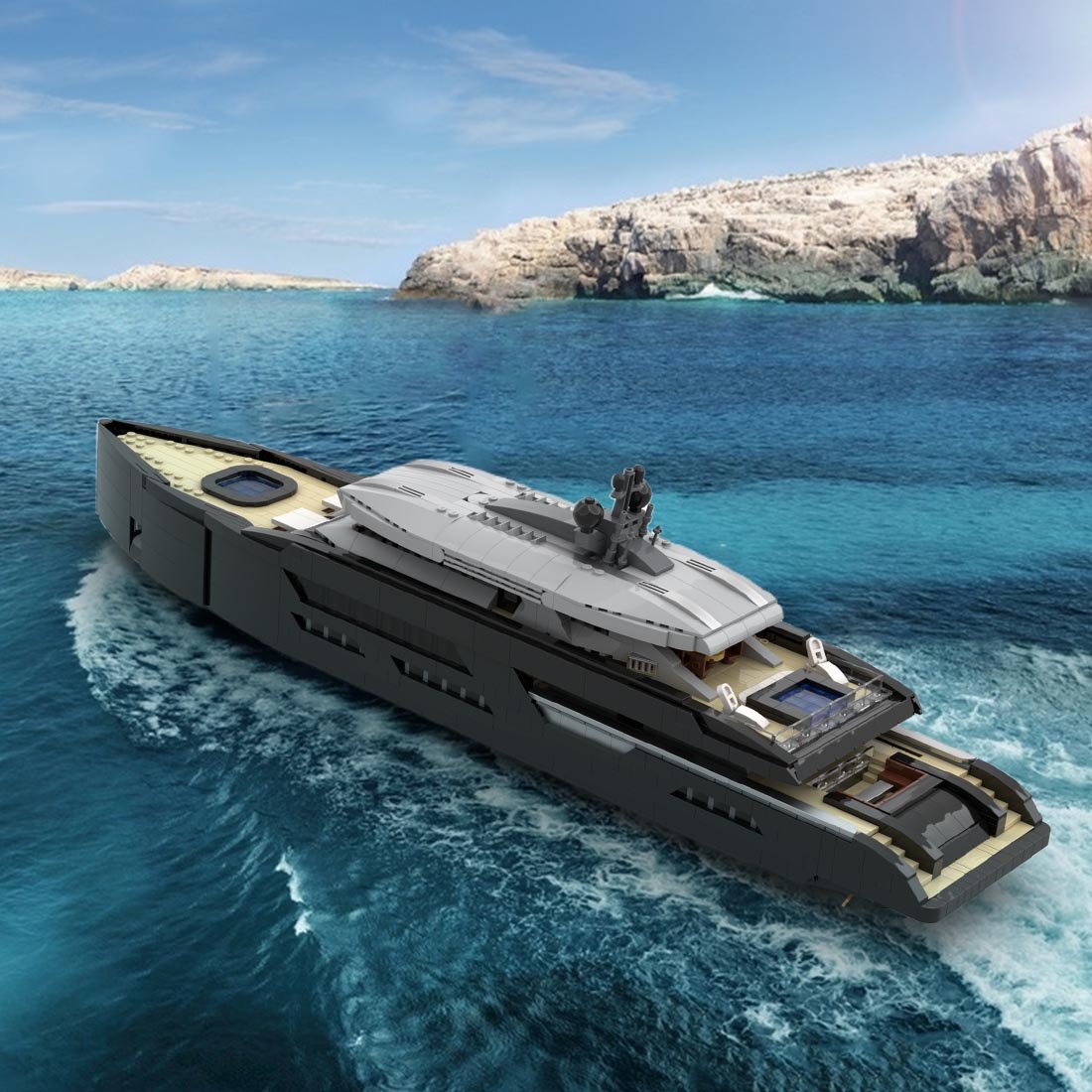 MOC - 164800 Medium Yacht - LesDiy -