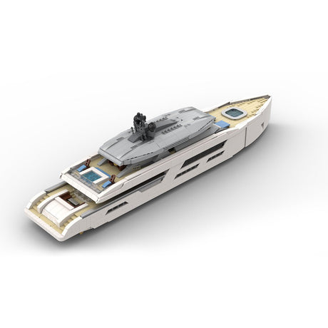 MOC - 164898 Midi Scale Yacht - LesDiy -