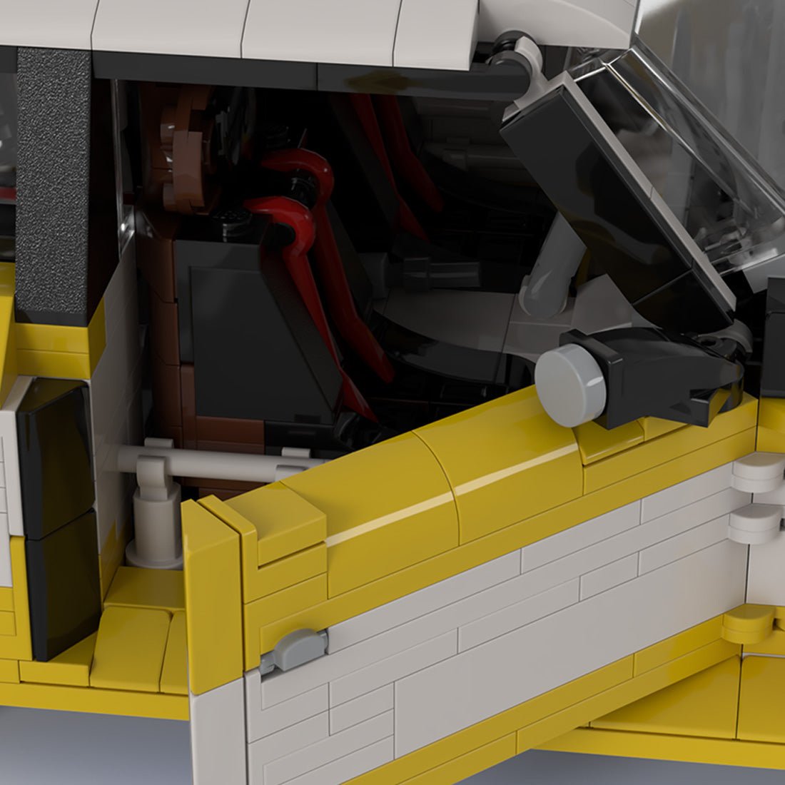 MOC - 165249 1:18 Audi Quatro Sport S1 Building Blocks - LesDiy -