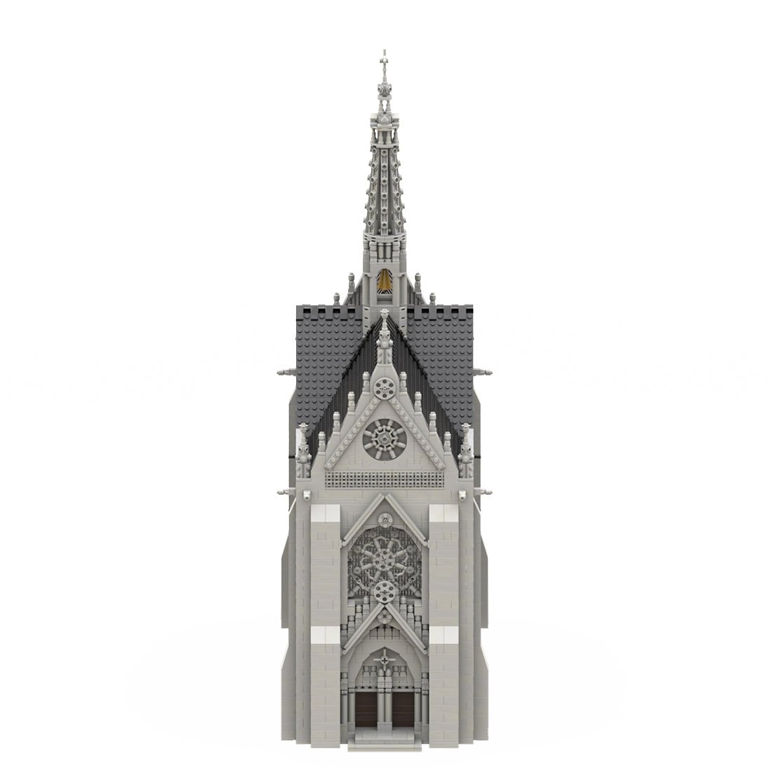 MOC - 165277 Gothic Cathedral Module 2 - Cross - LesDiy -