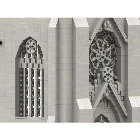 MOC - 165277 Gothic Cathedral Module 2 - Cross - LesDiy -