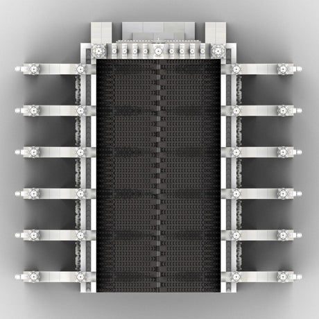 MOC - 165277 Gothic Cathedral Module 3 - Nef - LesDiy -