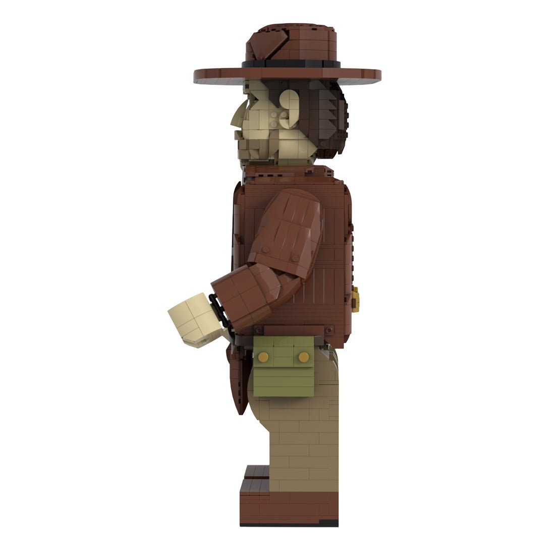 MOC - 166059 Indiana Jones Megafigure(with Helmet) - LesDiy -