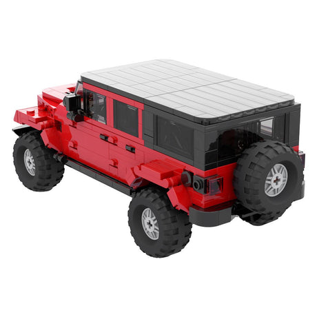 MOC - 166674 Jeep Wrangler - LesDiy -