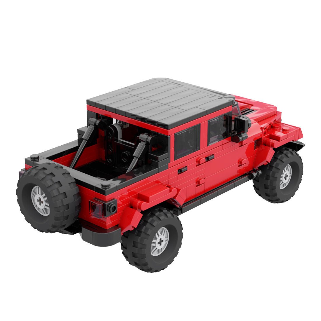 MOC - 166674 Jeep Wrangler - LesDiy -