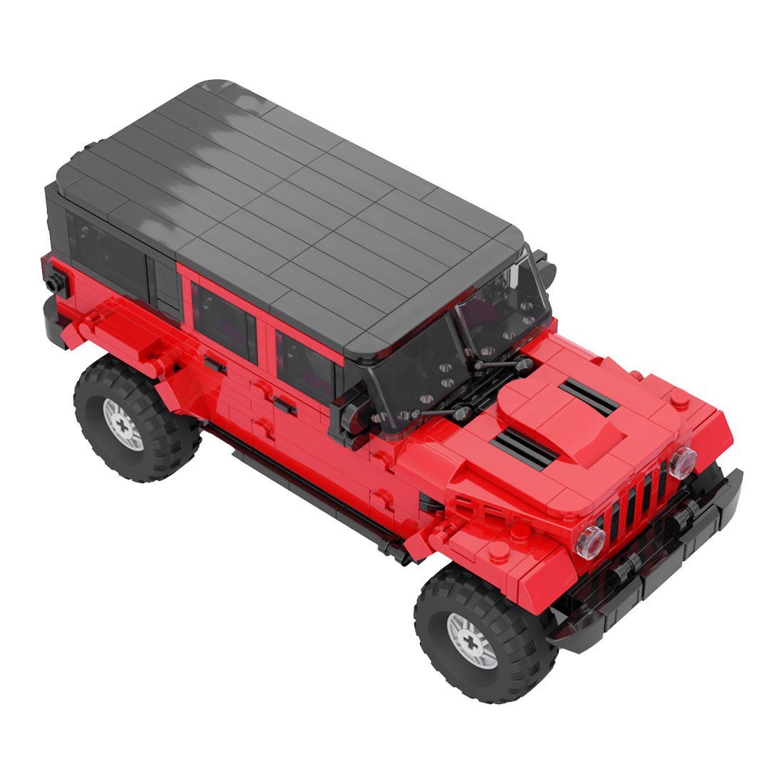 MOC - 166674 Jeep Wrangler - LesDiy -