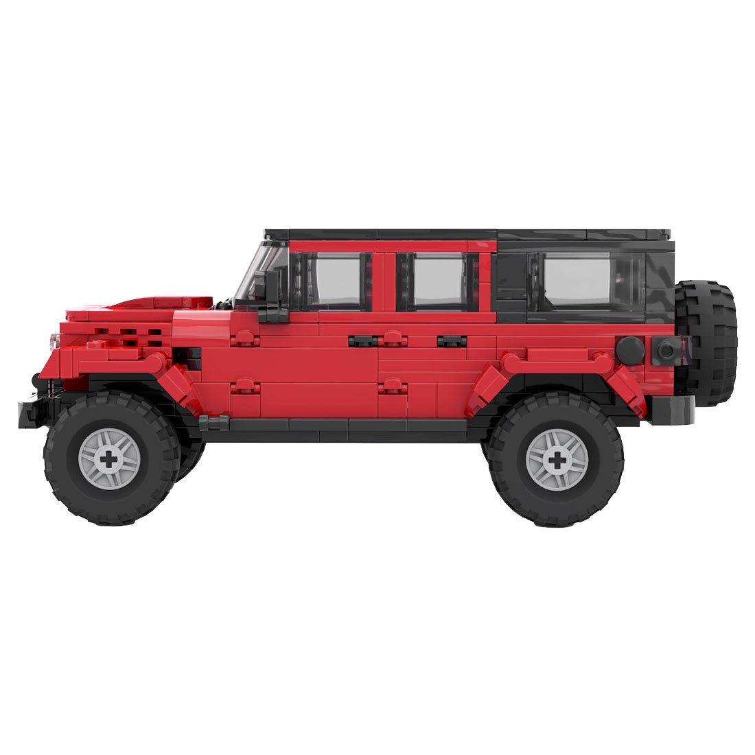 MOC - 166674 Jeep Wrangler - LesDiy -