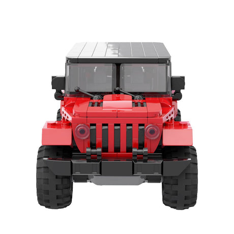 MOC - 166674 Jeep Wrangler - LesDiy -