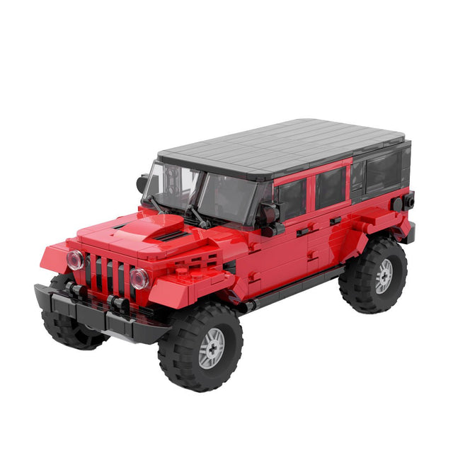 MOC - 166674 Jeep Wrangler - LesDiy -