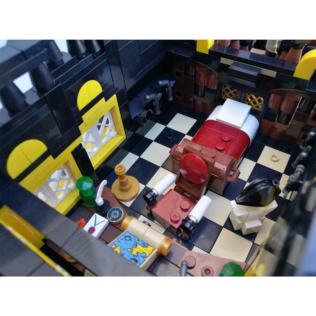 MOC - 166879 Barracuda Ship - LesDiy -