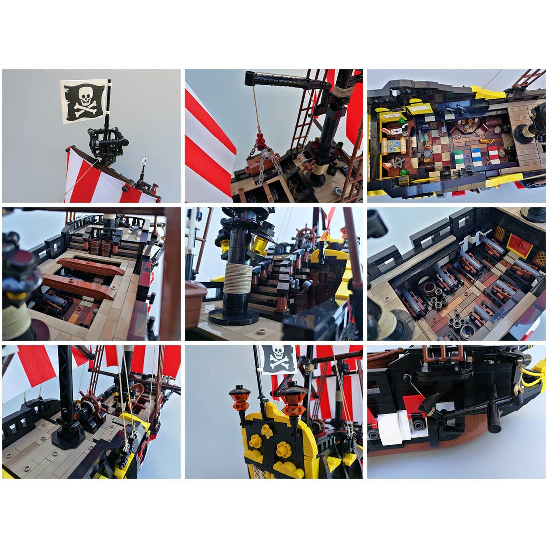 MOC - 166879 Barracuda Ship - LesDiy -