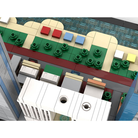 MOC - 166957 1/2000 Scale Miami Skyline Building Blocks - LesDiy - Building Blocks