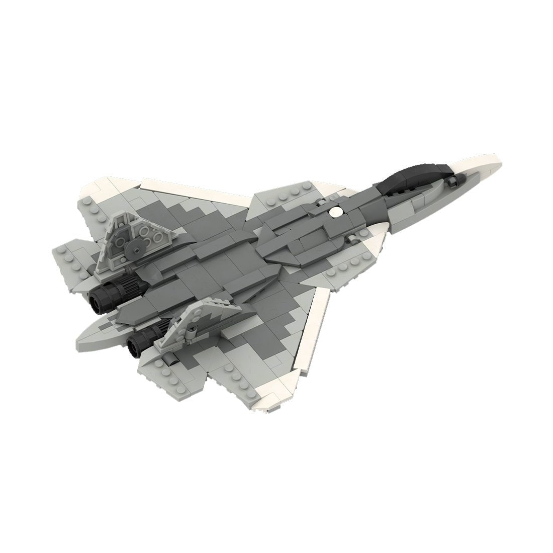 MOC - 167015 Sukhoi| SU - 57 | Stealth Fighter - 1:70 Scale - LesDiy -