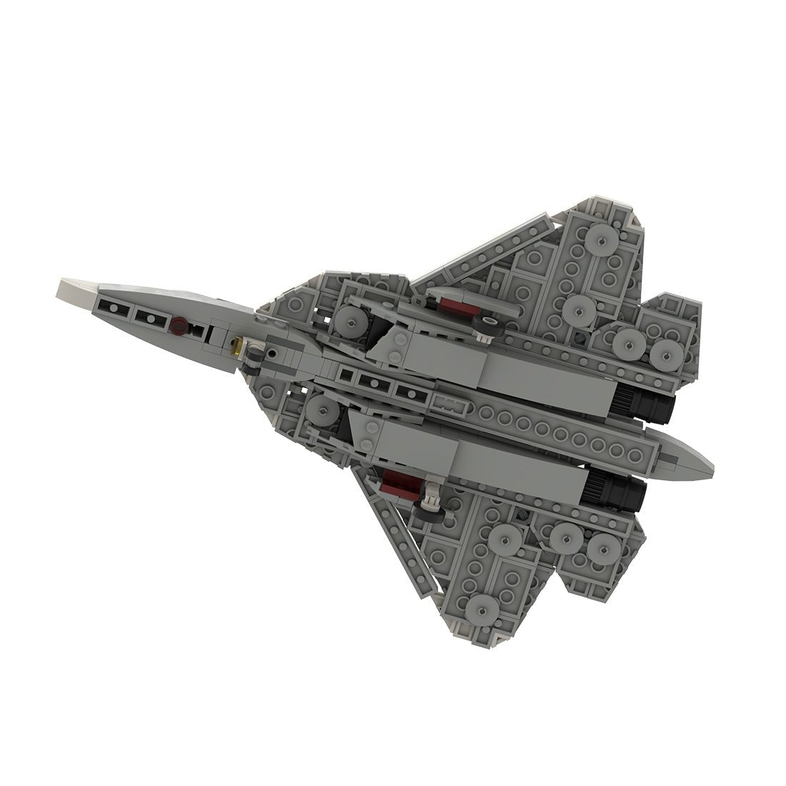 MOC - 167015 Sukhoi| SU - 57 | Stealth Fighter - 1:70 Scale - LesDiy -