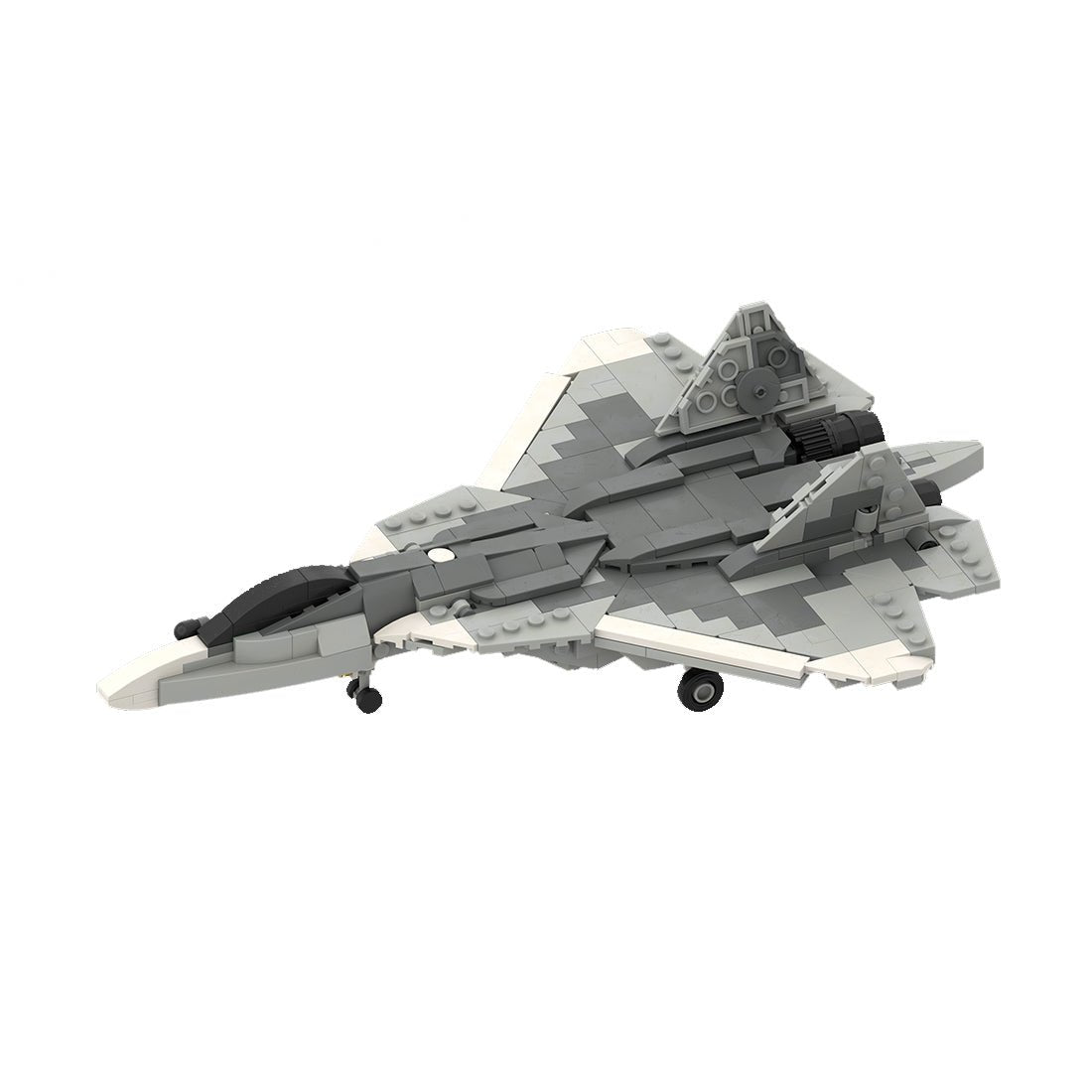 MOC - 167015 Sukhoi| SU - 57 | Stealth Fighter - 1:70 Scale - LesDiy -