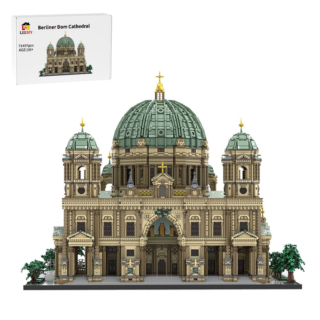 MOC - 169060 Berlin Cathedral - LesDiy -