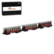 MOC - 170057 Coaches of the Harzer Schmalspurbahnen HSB Building Blocks - LesDiy - Locomotive